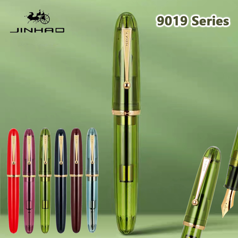 Office Stationery Supply Business - Jinhao 9019 Fountain Pen Transparent Luxury