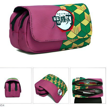 Pencil Case Large - Demon Slayer Large‑capacity Flip‑top Pencil Case