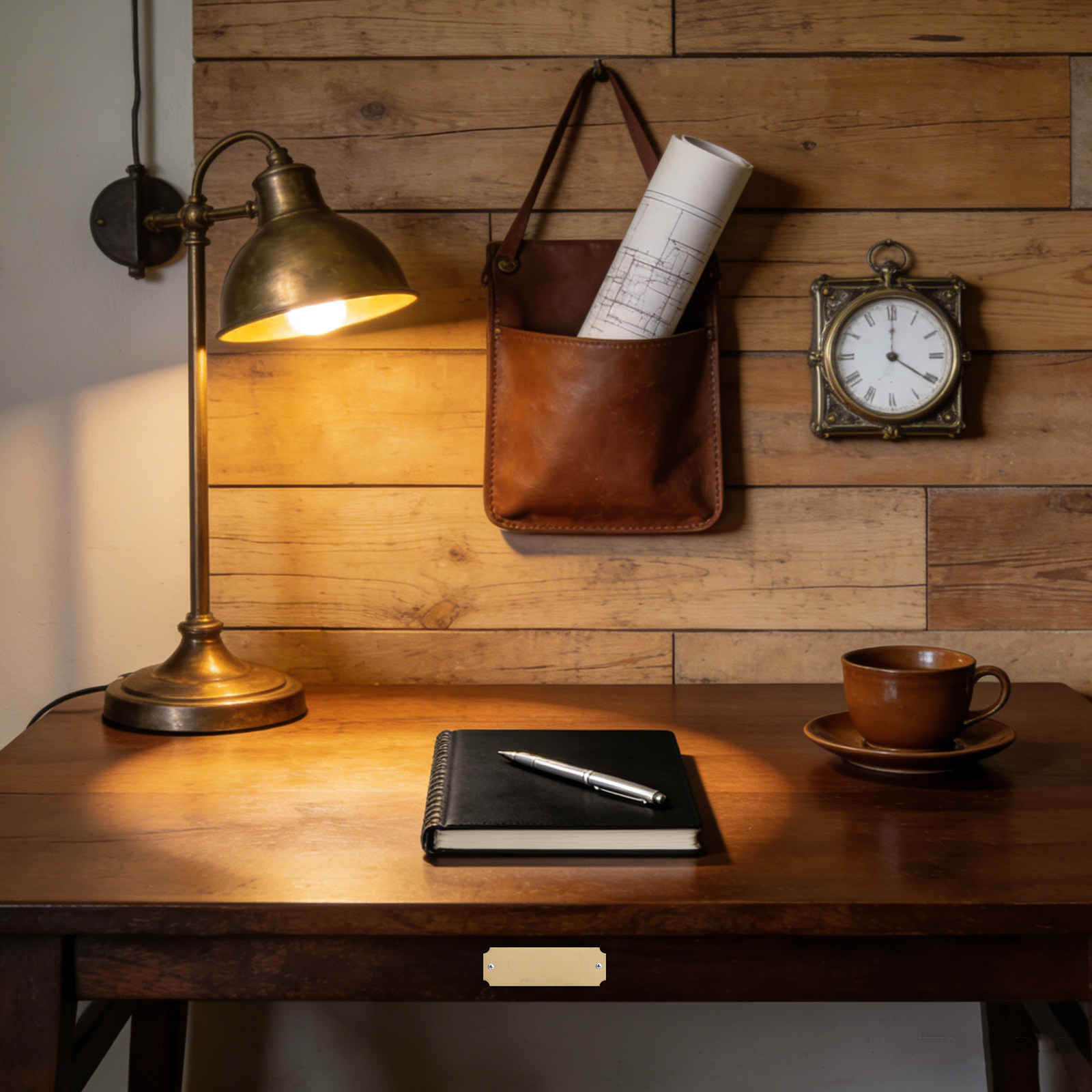 Desk Name Plate - 12Pcs Stainless Steel Blank Name Tags