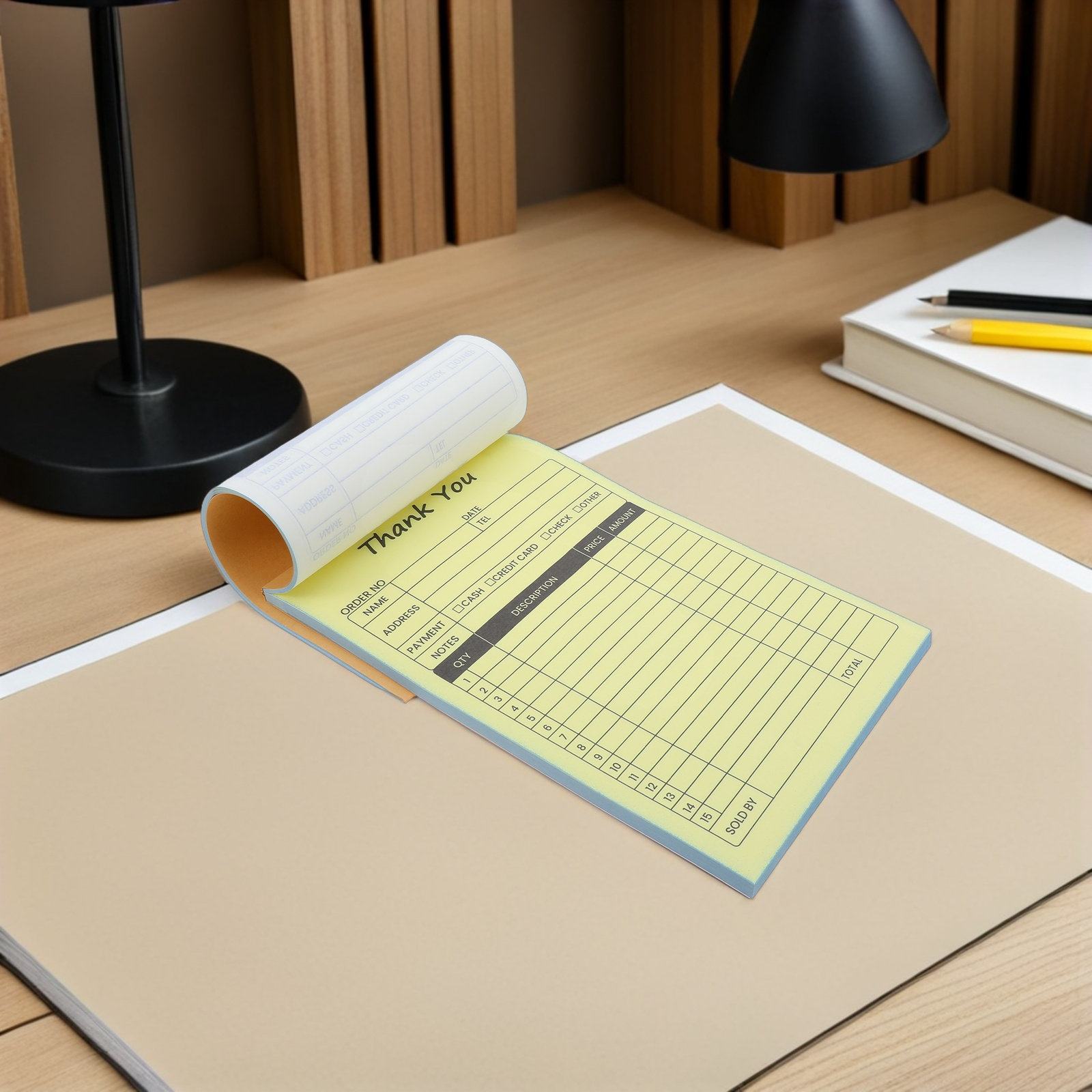 2Pcs Carbon Copy Receipt Book  - Carbon Copy Book ulasan dan harga