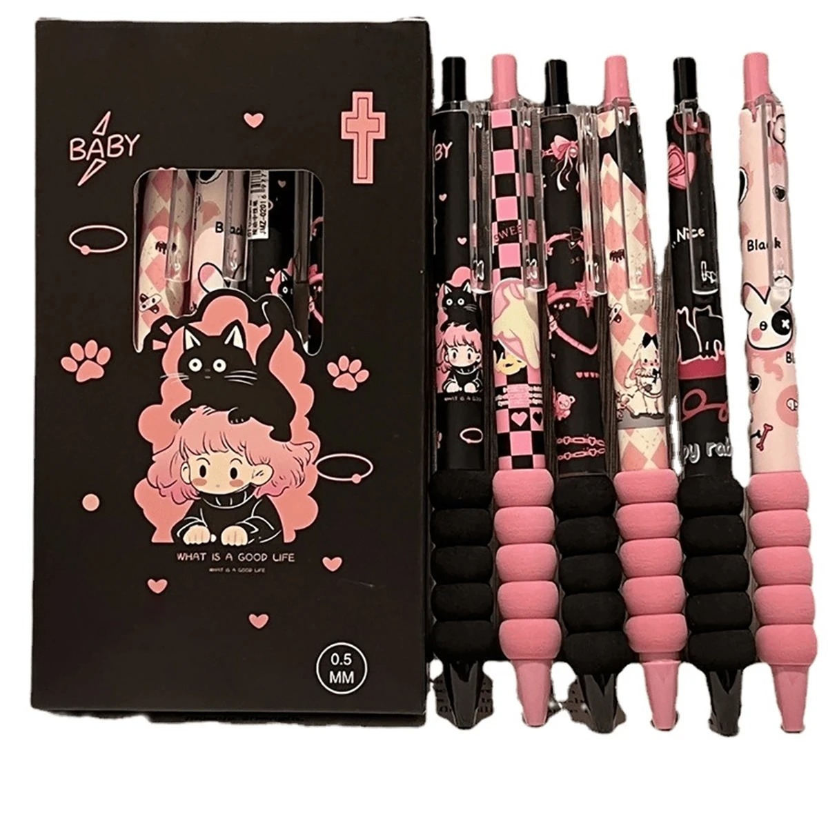 6-Piece Fashionable Cute Neutr - Ideal Stationery & Office Supply ulasan dan harga