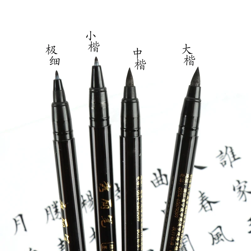 Brush Lettering Pens Set Black - Fountain Pen Ink ulasan dan harga