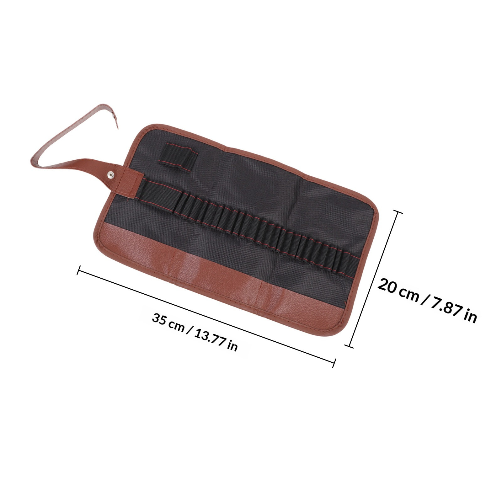 2Pcs Canvas Pencil Wrap Portab - Pen Pouch Roll ulasan dan harga
