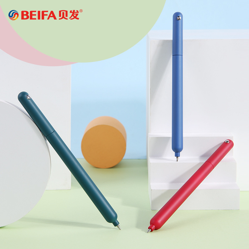 BeiFa Simple Rotating Gel Pen  - Office Stationery Supply Business ulasan dan harga