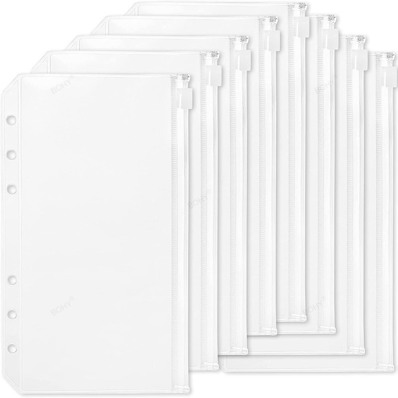 A5/A6/A7 Binder Pockets Binder - Portfolio Folder Zip ulasan dan harga
