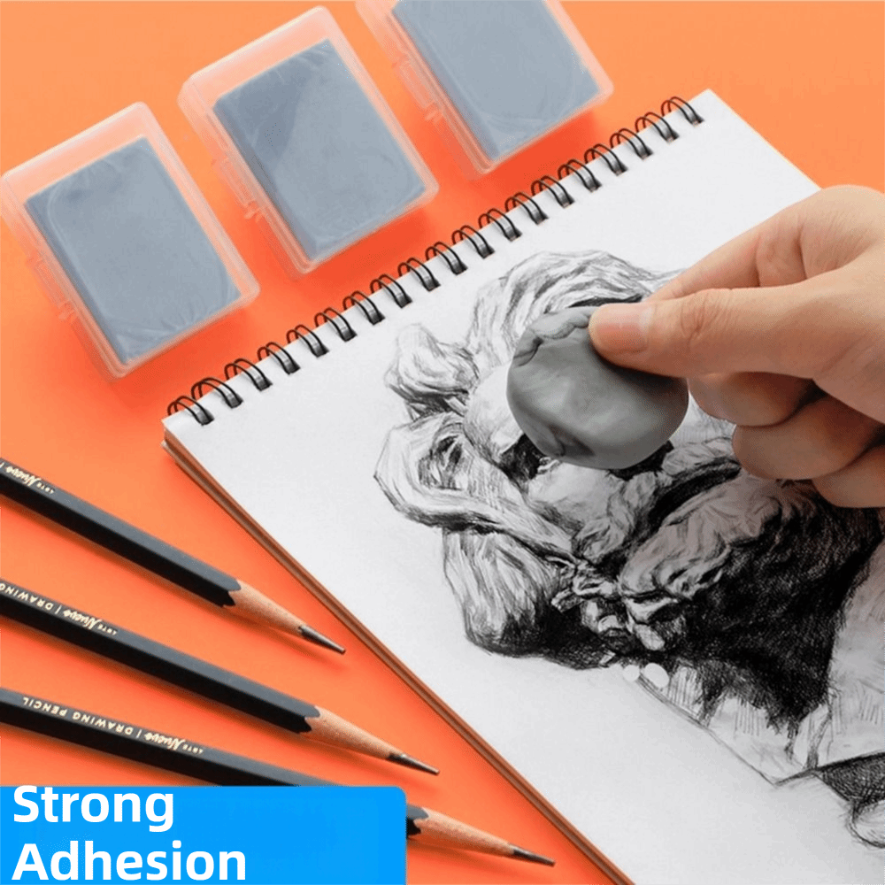 4Pcs Correcting Soft Sketching - Rubber Eraser Kneaded ulasan dan harga