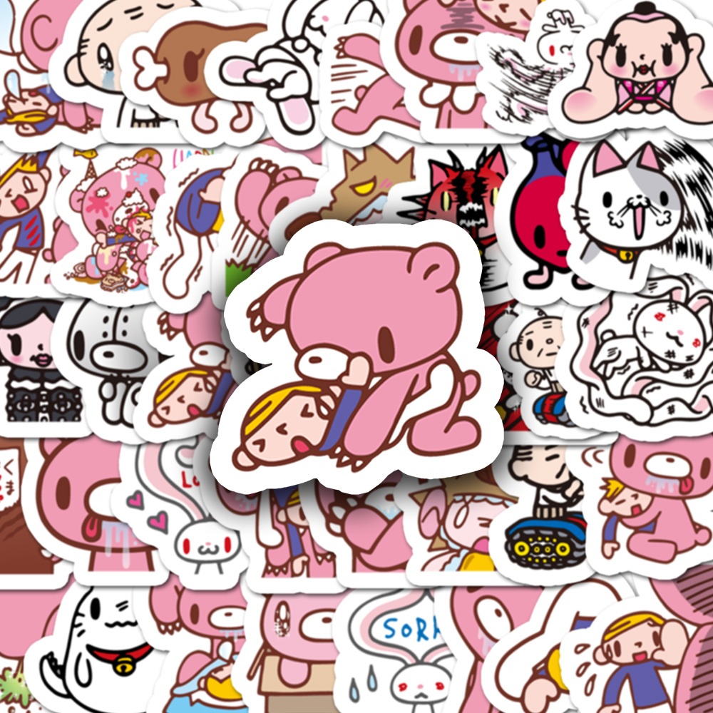 40pcs Cartoon Gloomy Bear & CH - Memo Pad Sticky ulasan dan harga