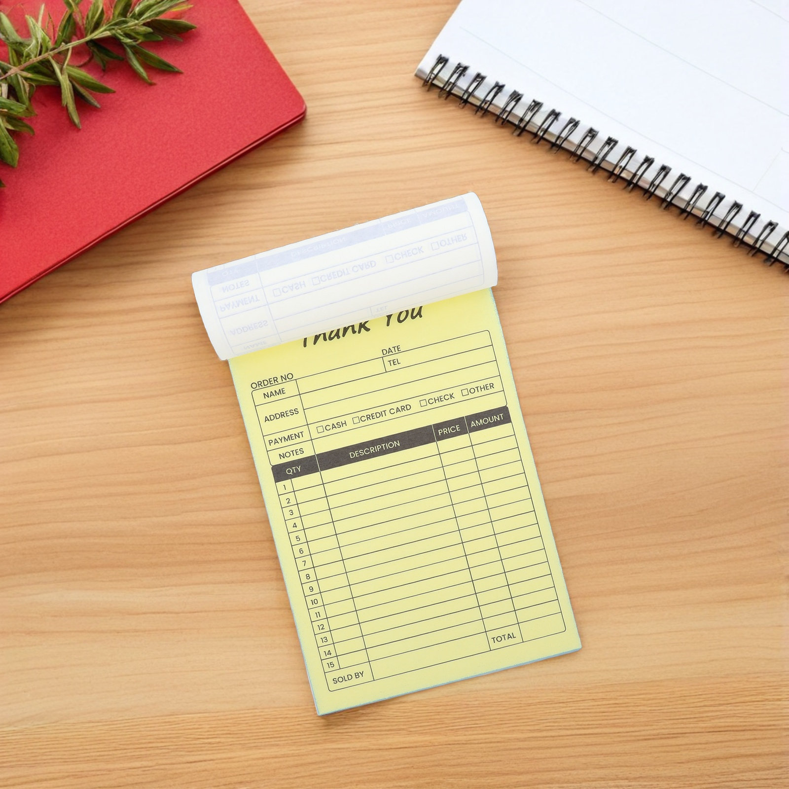 2Pcs Order Invoice Receipt Boo - Carbon Copy Book ulasan dan harga