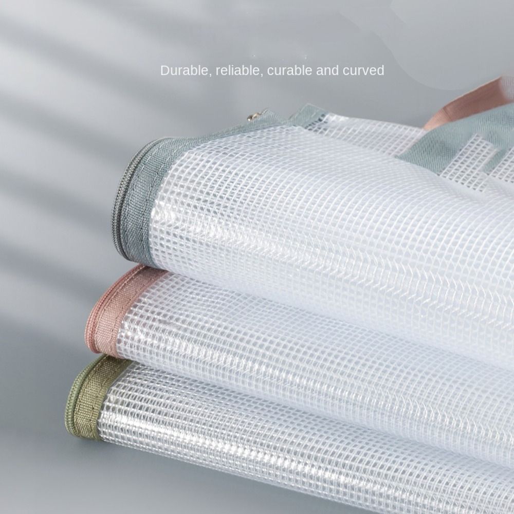 New Double-layer A4 Storage Ba - Portfolio Folder Zip ulasan dan harga