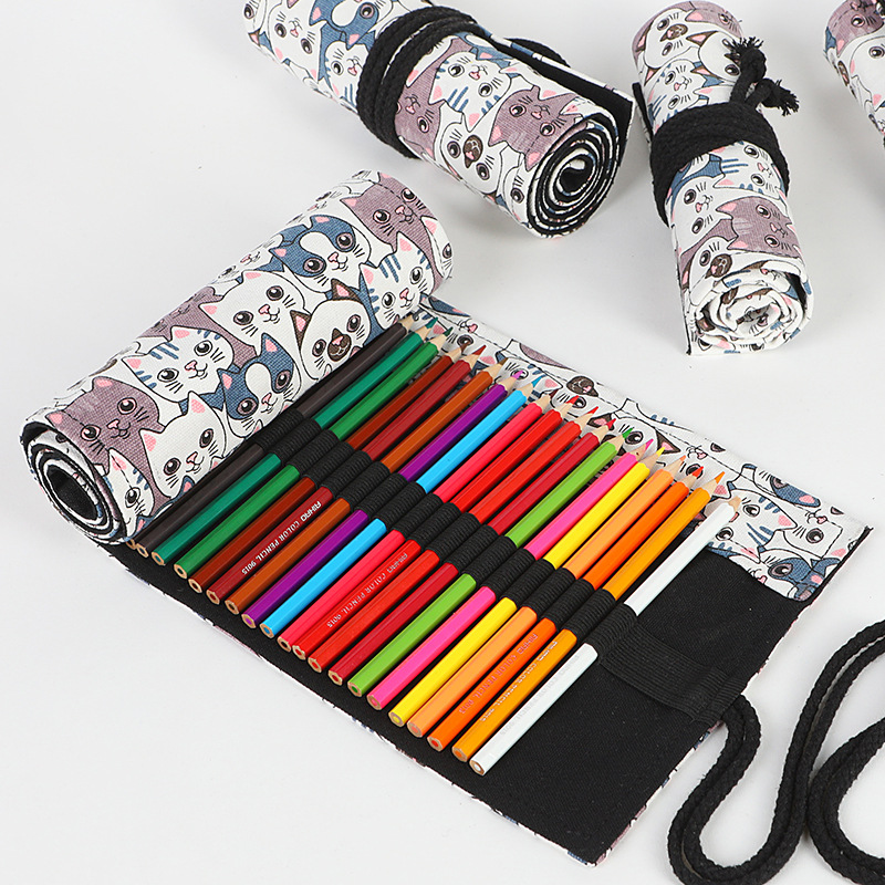 72 Slots School Pencil Case Ro - Pen Pouch Roll ulasan dan harga