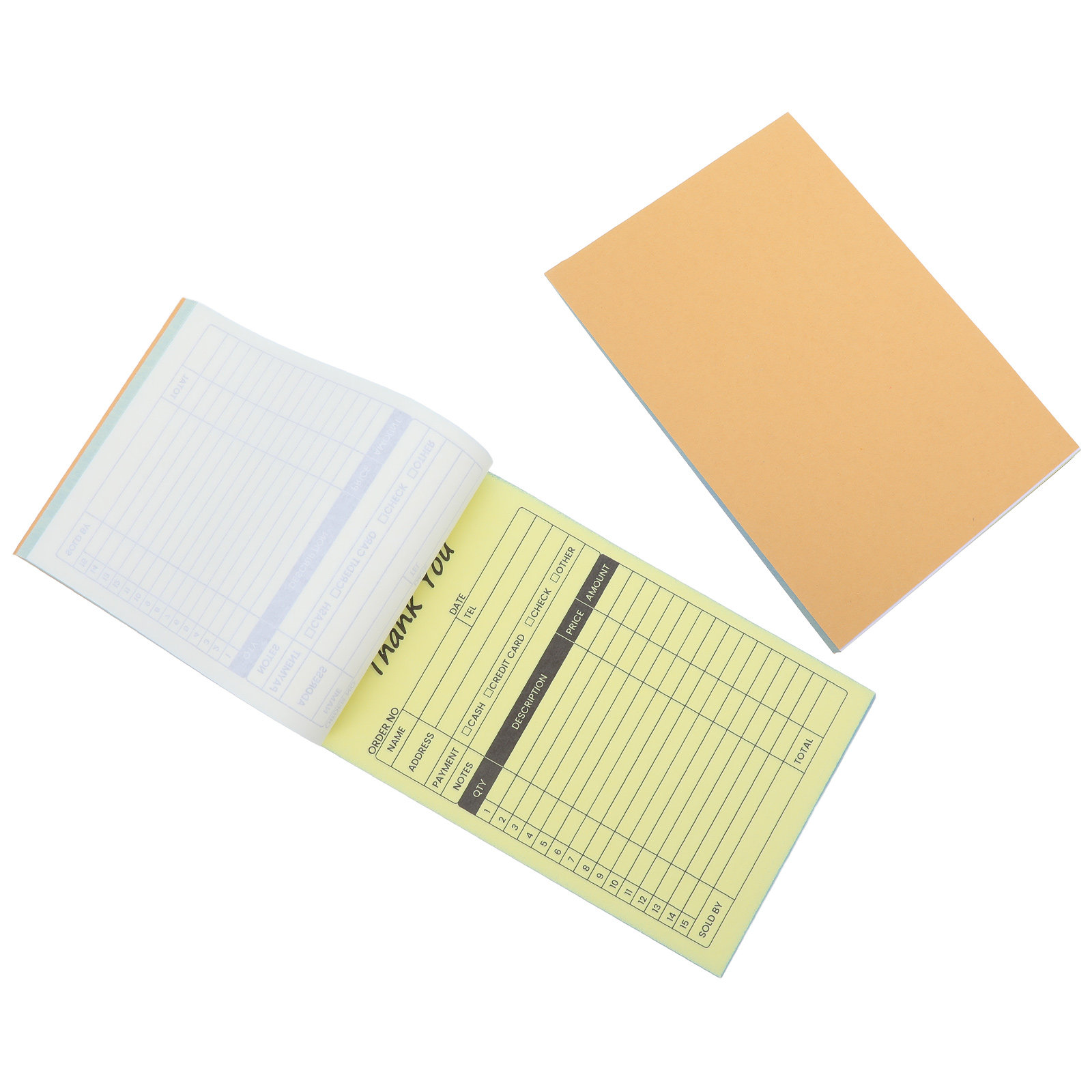2Pcs Carbon Copy Receipt Book  - Carbon Copy Book ulasan dan harga