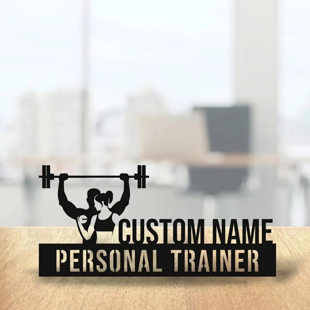 Custom Engraved Personal Train - Desk Name Plate ulasan dan harga
