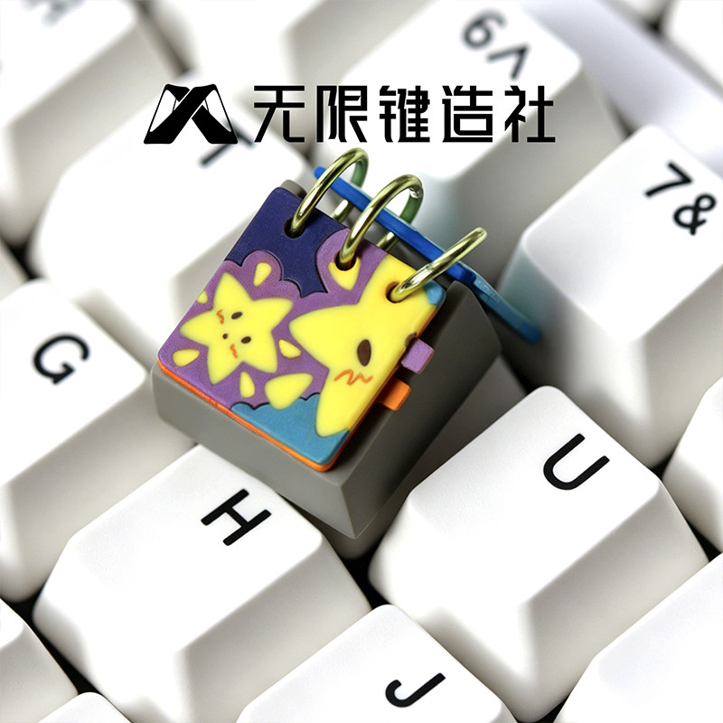 Wuxian Cute Calendar Resin Key - Ideal Stationery & Office Supply ulasan dan harga