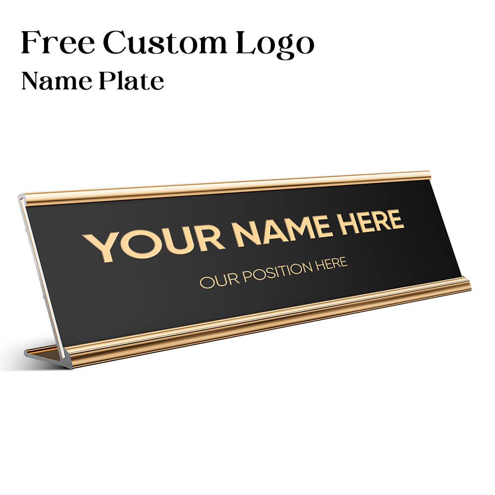 Free Personalized Custom Offic - Desk Name Plate ulasan dan harga