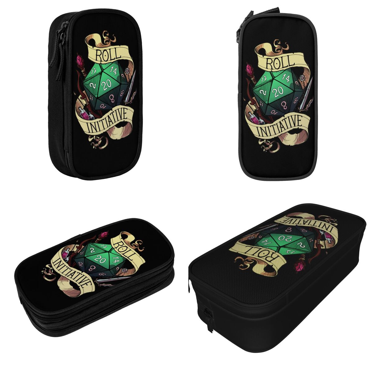 Roll Initiative Pencil Case Ne - Pen Pouch Roll ulasan dan harga