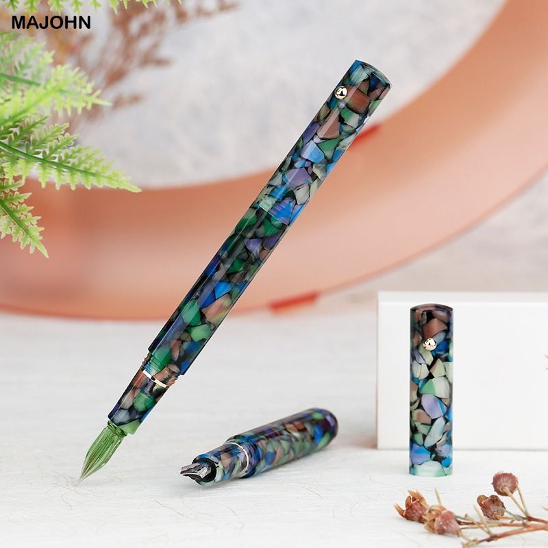 MAJOHN N8 Resin Glass Dip Pen  - Fountain Pen Ink ulasan dan harga