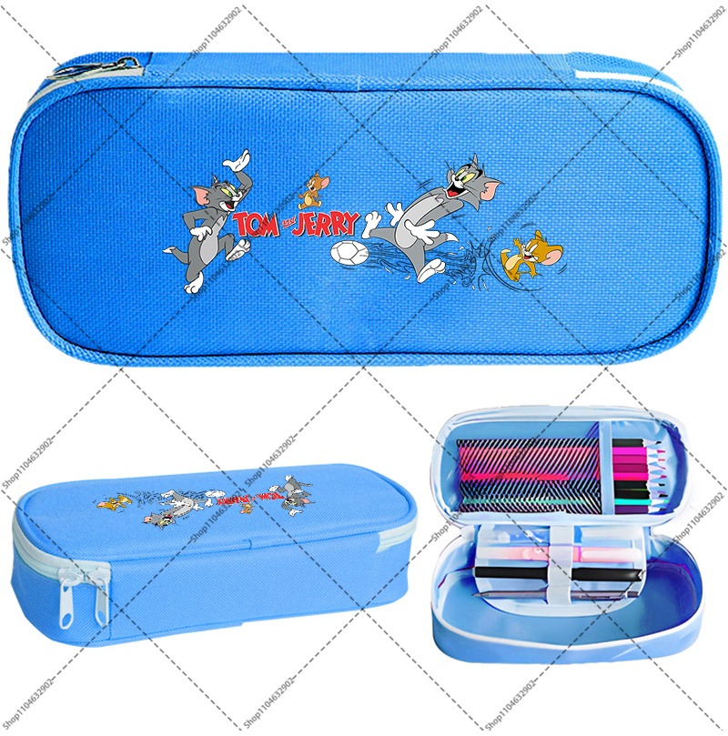 Tom and Jerry Cute Pencil Case - Pencil Case Large ulasan dan harga