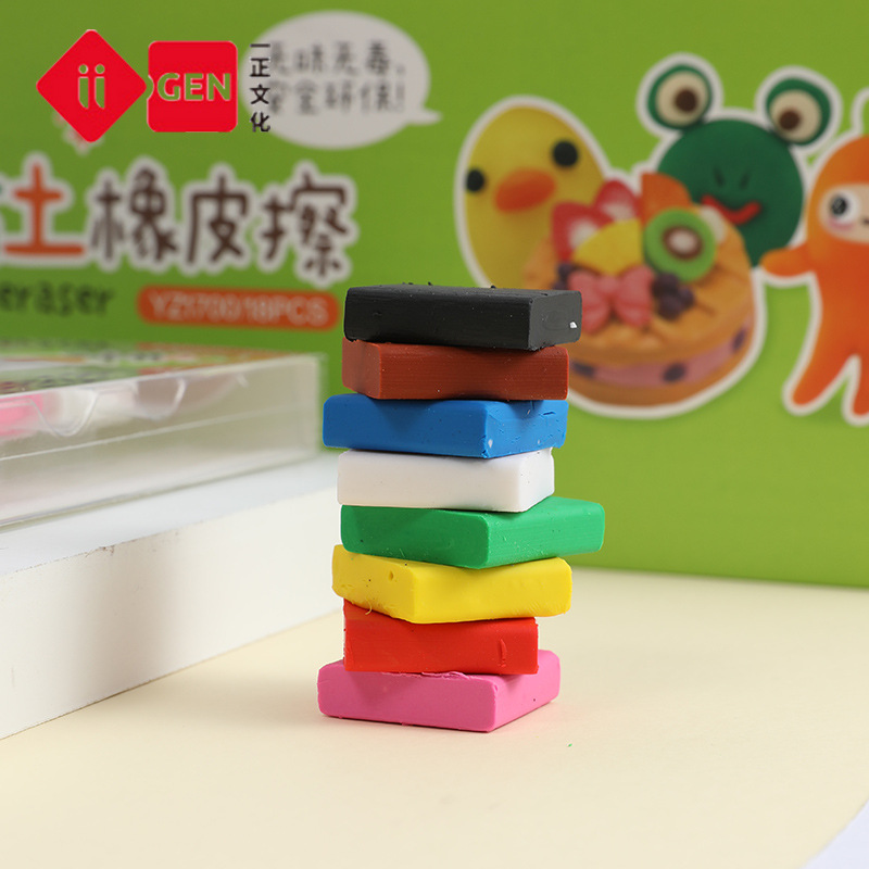 8 PCS/Lot High Quality Candy C - Rubber Eraser Kneaded ulasan dan harga