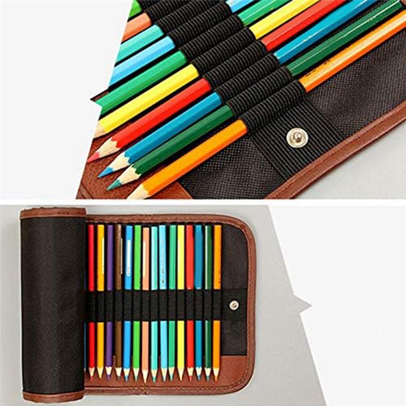 BHBL 24 Slot Pencil Roll Up Ca - Pen Pouch Roll ulasan dan harga