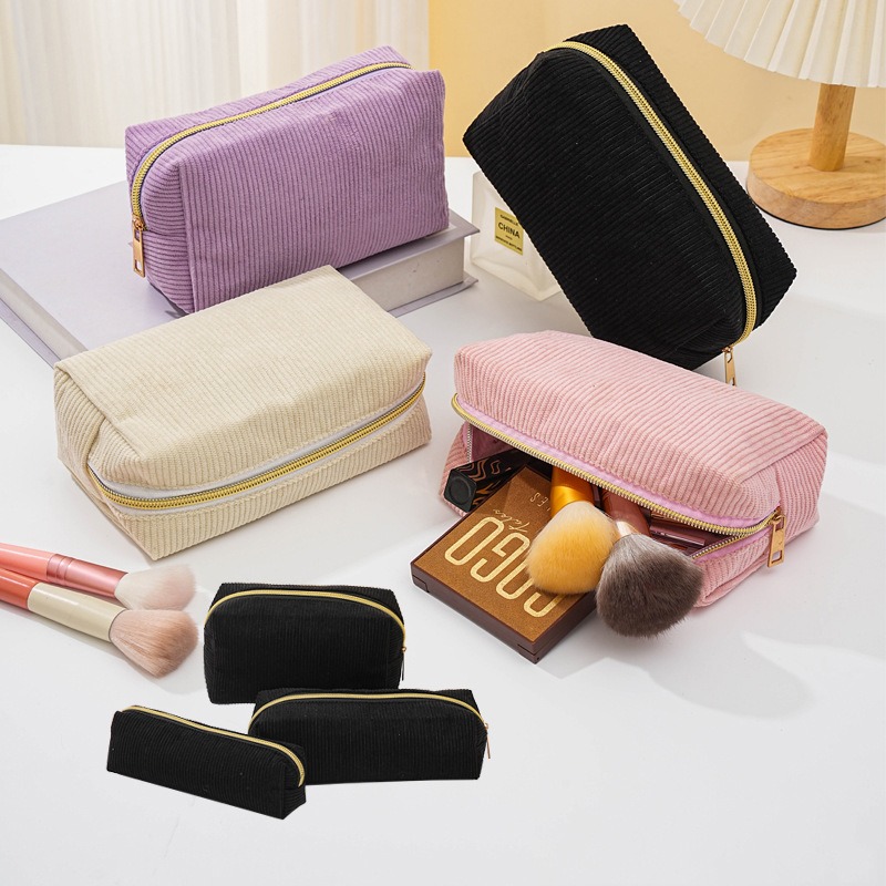 4pcs Durable Corduroy Storage  - Ideal Stationery & Office Supply ulasan dan harga