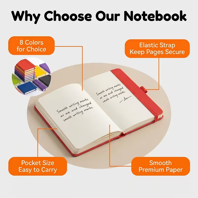 A5 A6 Hardcover Notebook Set | - Journal Leather Hardcover ulasan dan harga