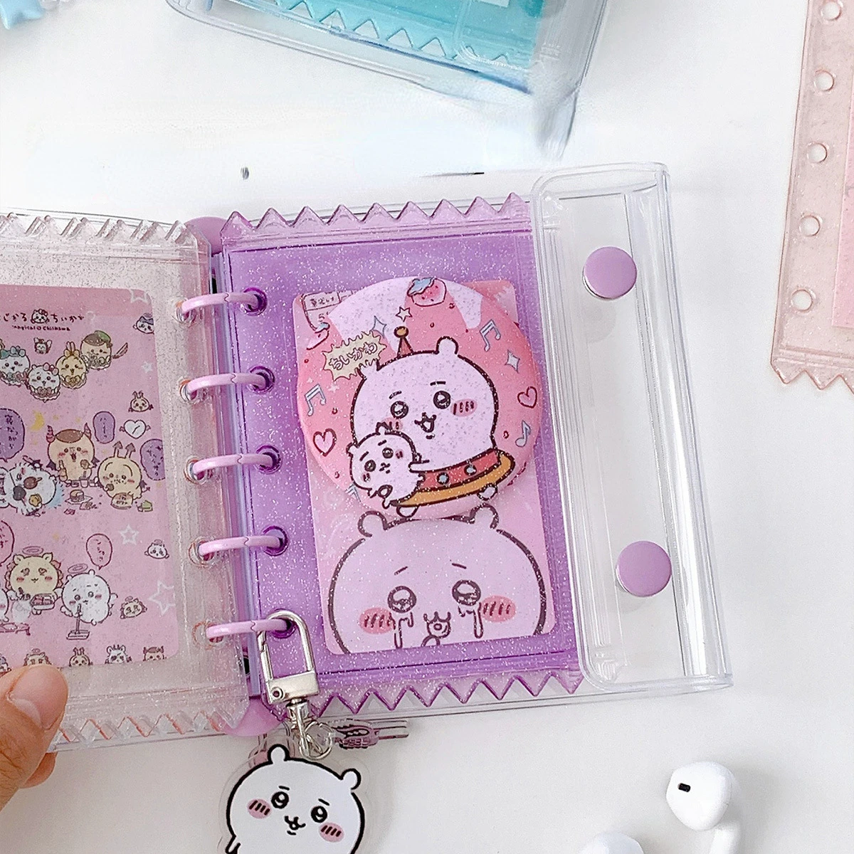 M5 5Holes Candy Collorful Bind - Portfolio Folder Zip ulasan dan harga
