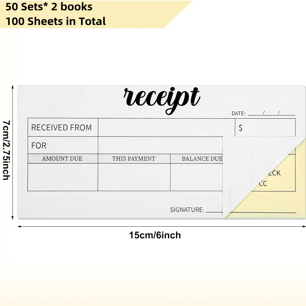 cash receipt book Carbon Copie - Carbon Copy Book ulasan dan harga