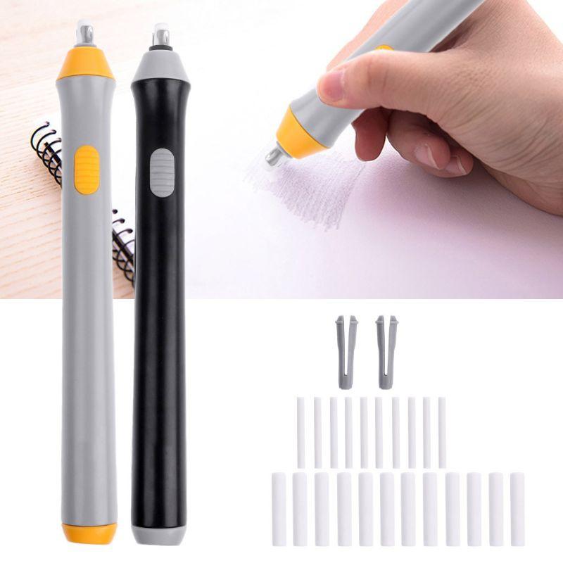 1Pc Electric Eraser Pencil Dra - Rubber Eraser Kneaded ulasan dan harga