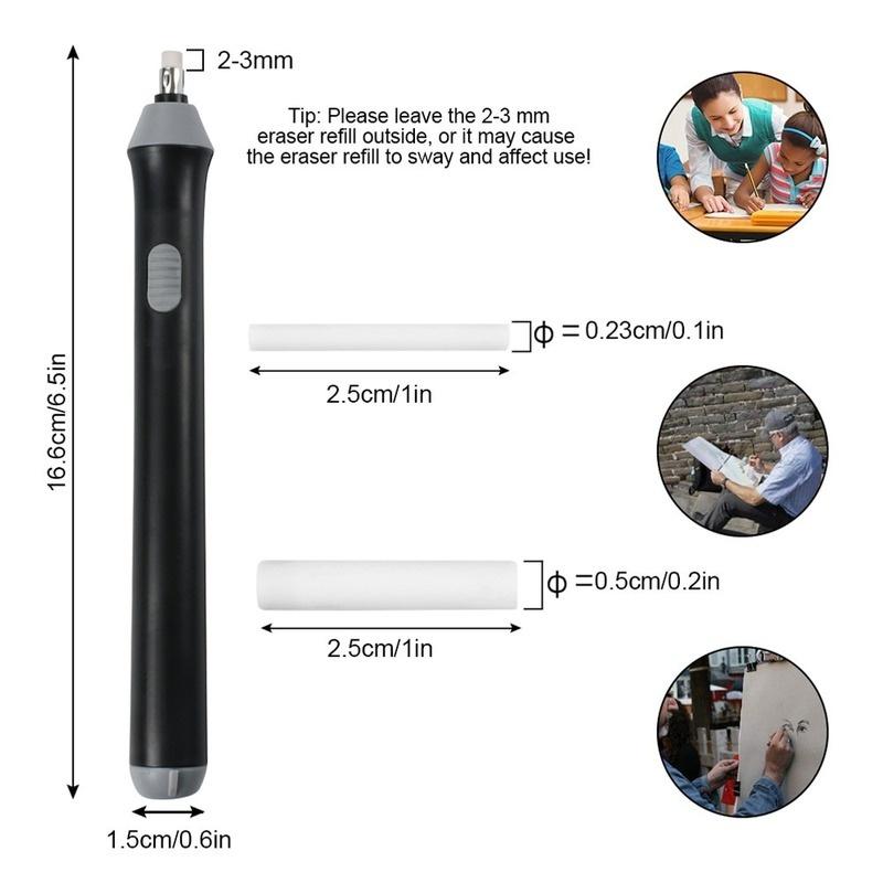 1Pc Electric Eraser Pencil Dra - Rubber Eraser Kneaded ulasan dan harga