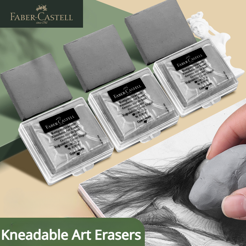 1Pc Faber-Castell  Drawing Art - Rubber Eraser Kneaded ulasan dan harga