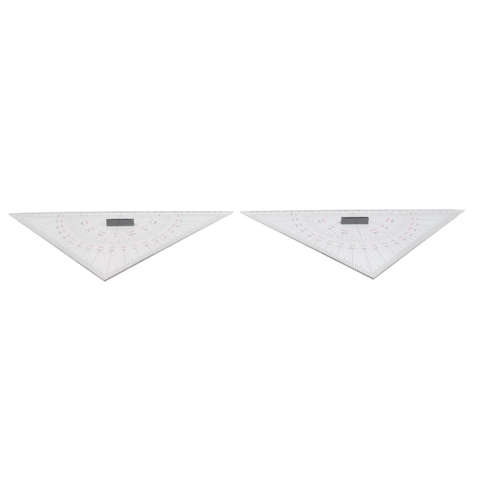 Transparent 30cm Marine Drawin - Ruler Set Transparent ulasan dan harga