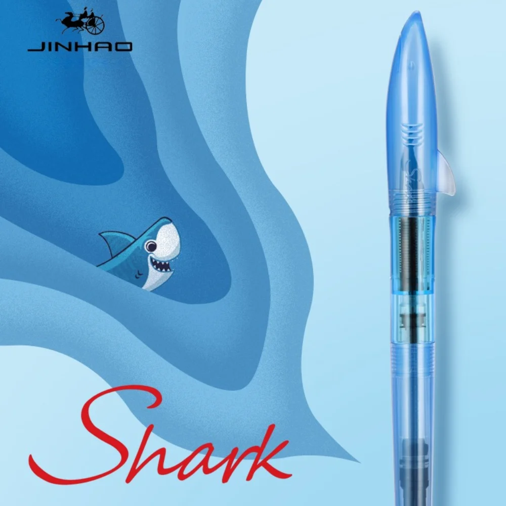 Jinhao Cute Shark Fountain Pen - Office Stationery Supply Business ulasan dan harga