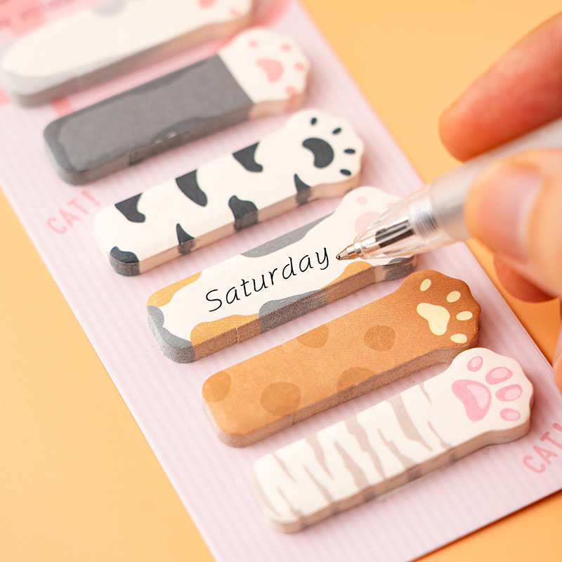 40packs Kawaii Cat Memo Pad St - Stationery Office Items List ulasan dan harga