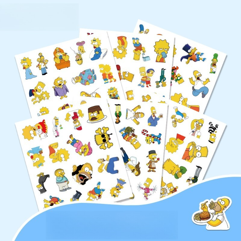 The Simpsons Homer Marge Bart  - Memo Pad Sticky ulasan dan harga