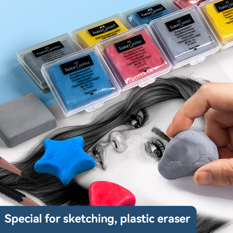 Faber-Castell Plasticity Rubbe - Rubber Eraser Kneaded ulasan dan harga