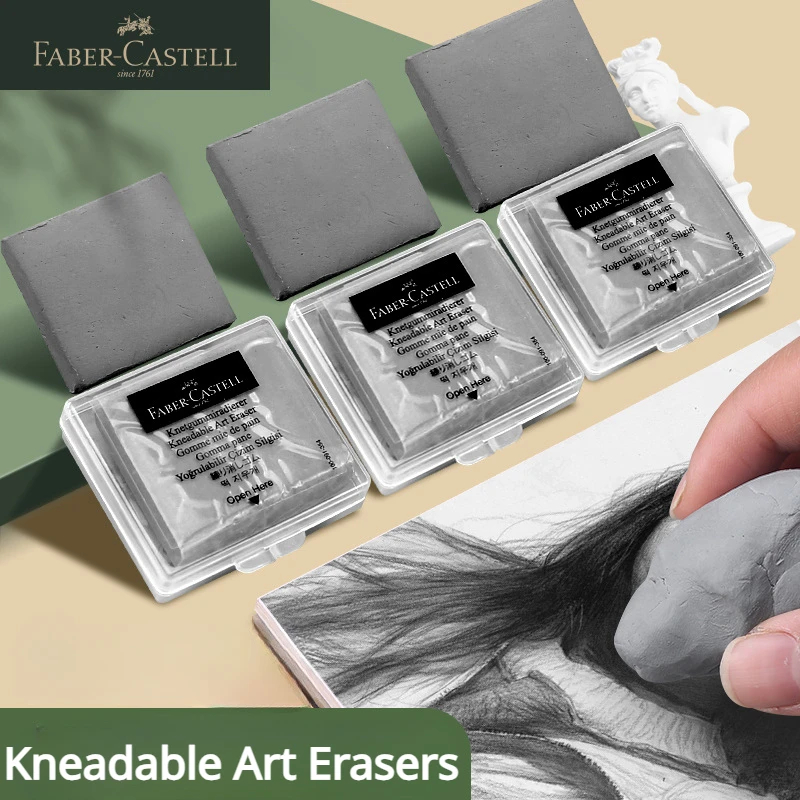 Faber-Castell 2pcs Drawing Art - Rubber Eraser Kneaded ulasan dan harga